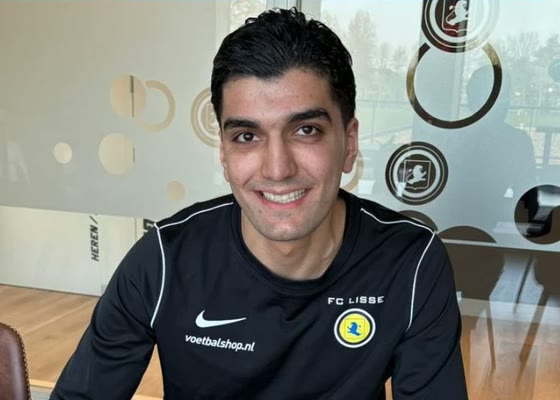 Ali E. Aydin signing as head coach of FC Lisse O15
